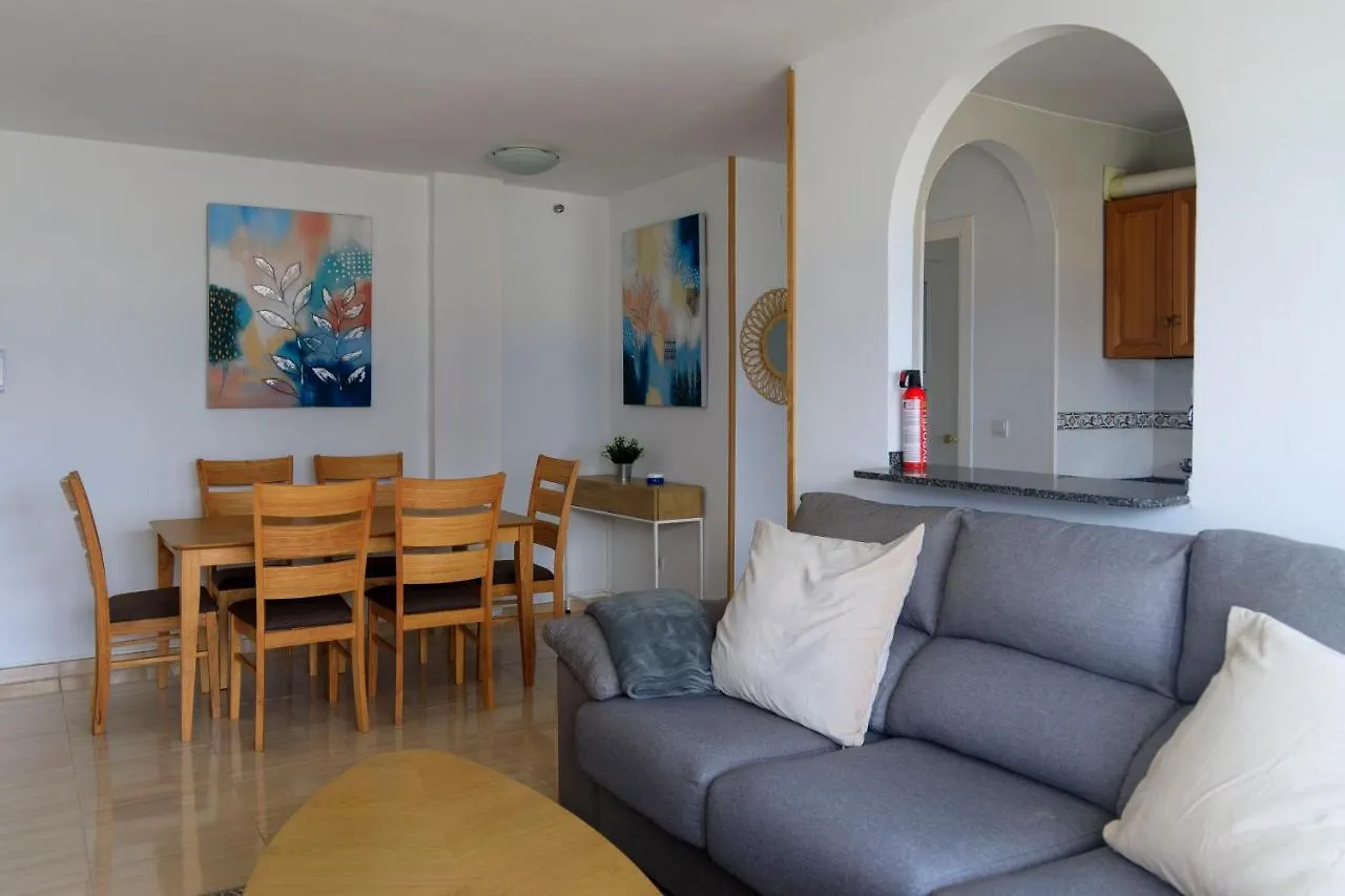 First Line Apartment Sea Views With Pool And Free Parking Benalmádena 0*,
