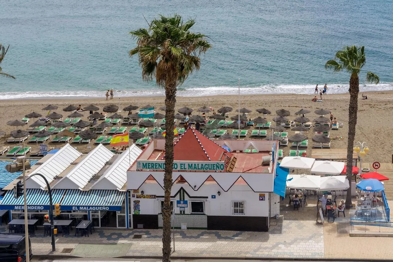 First Line Apartment Sea Views With Pool And Free Parking Benalmádena
